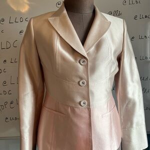 Albert Nipon Women's Cream Blazer